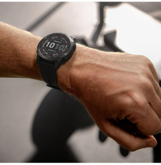 Смарт-часы Garmin Fenix 7X Solar 51мм 1.45" LCD корп.темно-серый рем.черный разм.брасл.:125-200мм (010-02541-01) от магазина РЭССИ