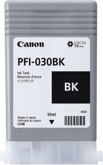 Картридж струйный Canon PFI-030BK 3489C001 черный (55мл) для Canon imagePROGRAF TA-20, TA-30, TM-240, TM-340. от магазина РЭССИ