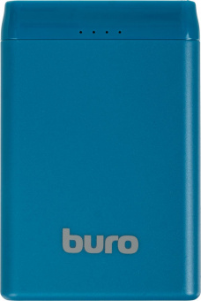 Мобильный аккумулятор Buro BP05B 5000mAh 2.1A 2xUSB синий (BP05B10PBL) от магазина РЭССИ