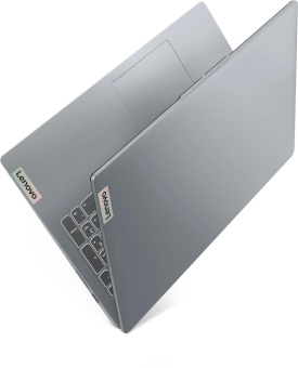 Ноутбук Lenovo IdeaPad Slim 3 15IRU8 Core i3 1305U 8Gb SSD256Gb Intel UHD Graphics 15.6" TN FHD (1920x1080) noOS grey WiFi BT Cam (82X700BWPS) от магазина РЭССИ