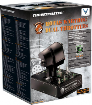 Джойстик ThrustMaster Warthog Dual Throttle черный USB обратная связь от магазина РЭССИ