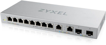 Коммутатор Zyxel XGS1010-12 XGS1010-12-ZZ0101F 8G 2SFP+ неуправляемый от магазина РЭССИ