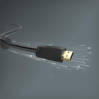 Кабель аудио-видео Hama H-205009 HDMI/HDMI (m) 10м. феррит.кольца Позолоченные контакты черный (уп.:1шт) (00205009) от магазина РЭССИ