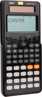 Калькулятор научный Deli ED82ES черный 10+2-разр. от магазина РЭССИ