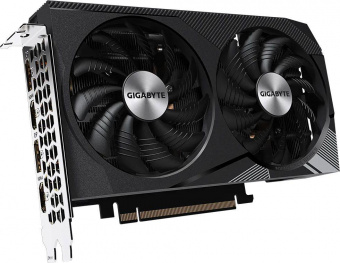 Видеокарта Gigabyte PCI-E 4.0 GV-N306TWF2OC-8GD NVIDIA GeForce RTX 3060Ti 8192Mb 256 GDDR6 1680/14000 HDMIx2 DPx2 HDCP Ret от магазина РЭССИ
