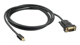 Кабель аудио-видео Buro 1.1v miniDisplayport (m)/VGA (m) 2м. Позолоченные контакты черный (BHP MDPP-VGA-2) от магазина РЭССИ
