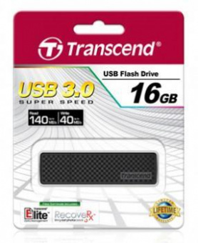 Флеш Диск Transcend 16Gb Jetflash 780 TS16GJF780 USB3.0 черный/серебристый от магазина РЭССИ