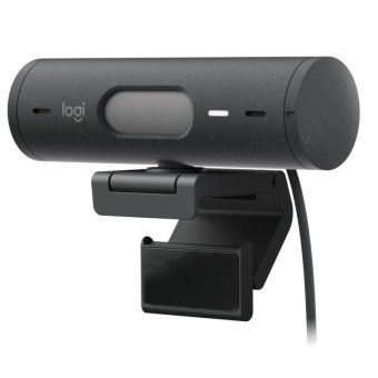Камера Web Logitech Brio 505 черный 4Mpix (1920x1080) USB Type-C с микрофоном (960-001459) от магазина РЭССИ