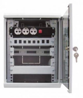 Полка стационарная ЦМО МС-15-10 1U 10" серый (упак.:1шт) от магазина РЭССИ