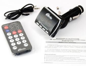 Автомобильный FM-модулятор Ritmix FMT-A750 черный SD/MMC USB PDU (15116162) от магазина РЭССИ