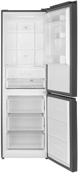 Холодильник Weissgauff WRK 185 Total NoFrost Inverter Black Glass 2-хкамерн. черный инвертер от магазина РЭССИ