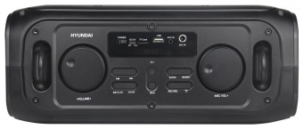 Колонка порт. Hyundai H-PS1030 черный/черный 40W 2.0 BT 10м 3600mAh от магазина РЭССИ