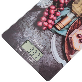 Весы кухонные электронные Hyundai HYS-KG211 макс.вес:5кг рисунок от магазина РЭССИ