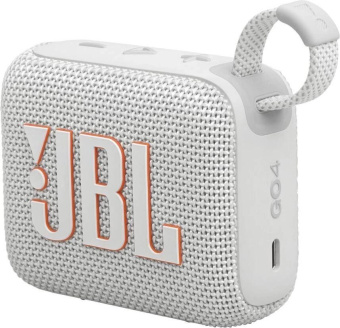 Колонка порт. JBL GO 4 белый 4.2W 1.0 BT 850mAh (JBLGO4WHT) от магазина РЭССИ