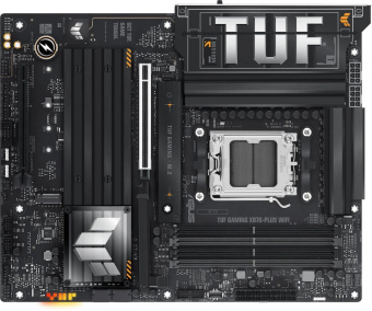 Материнская плата Asus TUF GAMING X870-PLUS WIFI SocketAM5 AMD X870 4xDDR5 ATX AC`97 8ch(7.1) 2.5Gg RAID+HDMI от магазина РЭССИ