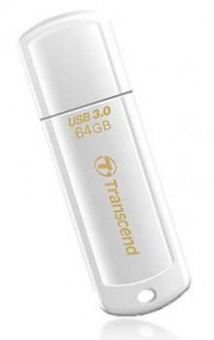 Флеш Диск Transcend 64Gb Jetflash 730 TS64GJF730 USB3.0 белый от магазина РЭССИ