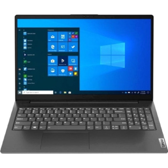 Ноутбук Lenovo V15 G2 IJL Celeron N4500 8Gb SSD256Gb Intel UHD Graphics 15.6" TN FHD (1920x1080) noOS black WiFi BT Cam (82QYA00HIN) от магазина РЭССИ