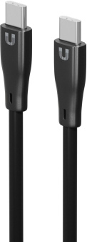 Кабель Uzay UZ-12CC-C1809-9-BK USB Type-C (m)-USB Type-C (m) 1.2м черный коробка (упак.:1шт) от магазина РЭССИ