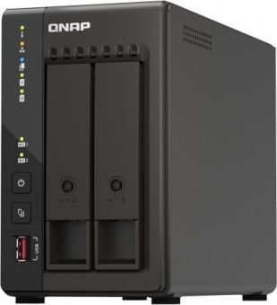 Сетевое хранилище NAS Qnap Original TS-253E-8G 2-bay настольный Celeron J6412 от магазина РЭССИ