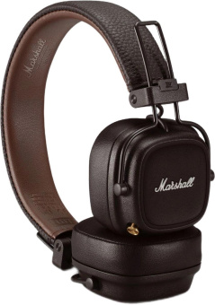 Гарнитура накладные Marshall Major IV коричневый беспроводные bluetooth оголовье (1006127) от магазина РЭССИ