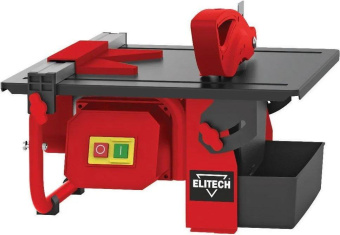 Плиткорез электрический Elitech ПЭ 050 (E2008.004.00) 500Вт красный/черный от магазина РЭССИ