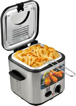 Фритюрница GFGril GFF-025 840Вт серебристый/черный от магазина РЭССИ