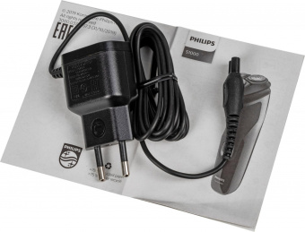 Бритва роторная Philips S1231/41 реж.эл.:3 питан.:элек.сеть/аккум. черный от магазина РЭССИ