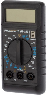 Мультиметр PROconnect М-182 (DT-182) от магазина РЭССИ