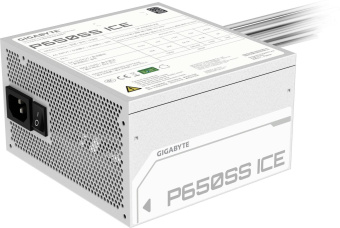 Блок питания Gigabyte ATX 650W GP-P650SS ICE 80+ silver (20+4pin) APFC 120mm fan 5xSATA RTL от магазина РЭССИ