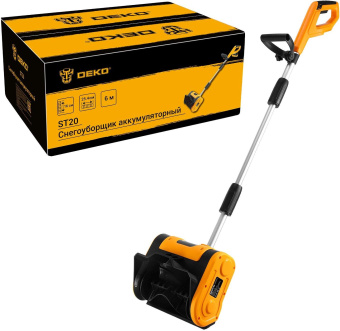 Снегоуборщик электр. Deko ST20 без АКБ и ЗУ от магазина РЭССИ