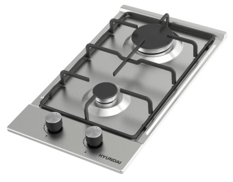Газовая варочная поверхность Hyundai HHG 3230 IX нержавеющая сталь от магазина РЭССИ