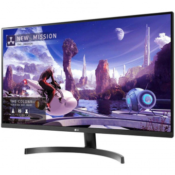 Монитор LG 31.5" 32QN600-B черный IPS LED 5ms 16:9 HDMI матовая 1000:1 350cd 178гр/178гр 2560x1440 DP 2K 7.2кг от магазина РЭССИ