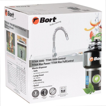 Измельчитель Bort Titan Max Power FullControl 780Вт черный от магазина РЭССИ