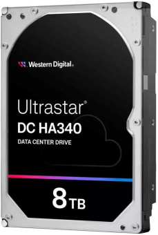Жесткий диск WD SATA-III 8TB WUS721208BLE604 Ultrastar DC HC340 512E (7200rpm) 256Mb 3.5" от магазина РЭССИ