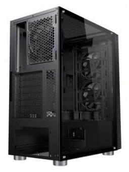 Корпус Accord 3407 черный без БП ATX 8x120mm 2xUSB2.0 1xUSB3.0 audio bott PSU от магазина РЭССИ