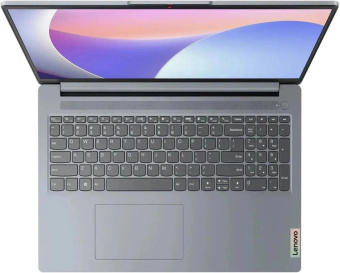 Ноутбук Lenovo IdeaPad Slim 3 15IRU8 Core i3 1305U 8Gb SSD256Gb Intel UHD Graphics 15.6" TN FHD (1920x1080) noOS grey WiFi BT Cam (82X700BWPS) от магазина РЭССИ