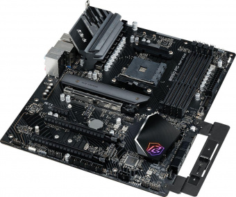 Материнская плата Asrock B550 PG RIPTIDE Soc-AM4 AMD B550 4xDDR4 ATX AC`97 8ch(7.1) 2.5Gg RAID+HDMI от магазина РЭССИ