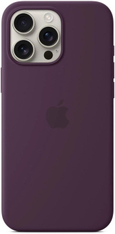 Чехол (клип-кейс) Apple для Apple iPhone 16 Pro Max Silicone Case with MagSafe сливовый Plum (MYYW3ZM/A) от магазина РЭССИ