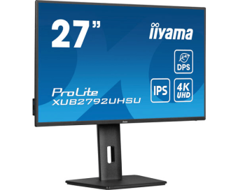 Монитор Iiyama 27" XUB2792UHSU-B6 черный IPS LED 4ms 16:9 DVI HDMI M/M матовая HAS Piv 1300:1 350cd 178гр/178гр 3840x2160 60Hz DP 4K USB 6.3кг от магазина РЭССИ