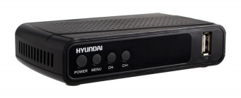 Ресивер DVB-T2 Hyundai H-DVB520 черный от магазина РЭССИ
