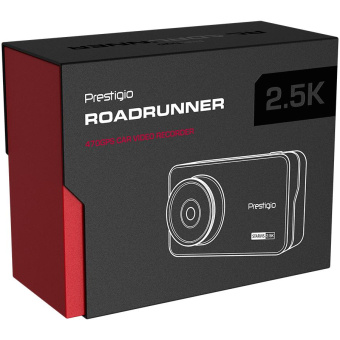 Видеорегистратор Prestigio RoadRunner 470GPS черный 5Mpix 1440x2560 1080p 140гр. GPS NTK96670 от магазина РЭССИ