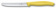 Нож кухонный Victorinox Swiss Classic (6.7836.F8B) стальной для овощей лезв.110мм серрейт. заточка желтый блистер от магазина РЭССИ