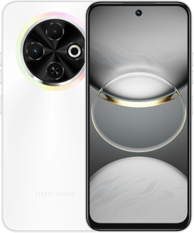 Смартфон Tecno Spark 30C 256Gb 8Gb белый моноблок 3G 4G 2Sim 6.67" 720x1600 Android 14 48Mpix 802.11 a/b/g/n/ac NFC GPS GSM900/1800 GSM1900 Protect FM A-GPS microSD max1024Gb от магазина РЭССИ