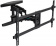Кронштейн для телевизора Kromax ATLANTIS-65 черный 40"-90" макс.45кг настенный поворотно-выдвижной и наклонный от магазина РЭССИ