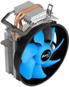 Устройство охлаждения(кулер) Aerocool Verkho 2 Plus Soc-AM5/AM4/1151/1200/1700 черный/синий 4-pin 18-27dB Al+Cu 115W 444gr Ret от магазина РЭССИ