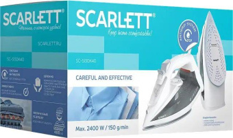 Утюг Scarlett SC-SI30K40 2400Вт белый от магазина РЭССИ