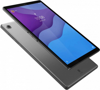 Планшет Lenovo Tab M10 Plus TB-X606X Helio P22T (2.3) 8C RAM4Gb ROM128Gb 10.3" IPS 1920x1200 3G 4G Android 9.0 серебристый 8Mpix 5Mpix BT GPS WiFi Touch microSD 256Gb 5000mAh от магазина РЭССИ