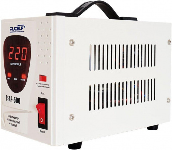 Стабилизатор напряжения Rucelf СтАР-500 0.5кВА однофазный белый от магазина РЭССИ