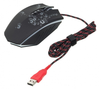Мышь A4Tech Bloody A6 черный оптическая (4000dpi) USB3.0 (8but) от магазина РЭССИ
