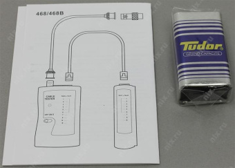 LY-CT005 Тестер кабеля 5bites  UTP / STP / TEL от магазина РЭССИ